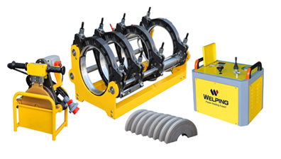 ماكينة لحام تناكبي (لحام مواسير بلاستيك قطر 63 إلى 250مم)