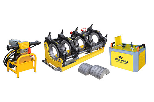 ماكينة لحام تناكبي (لحام مواسير بلاستيك قطر 63 إلى 160مم)