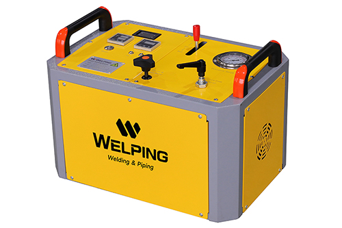 ماكينة لحام تناكبي (لحام مواسير بلاستيك قطر 63 إلى 250مم)