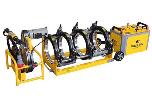 ماكينة لحام تناكبي (لحام مواسير بلاستيك قطر 90 إلى 315مم)