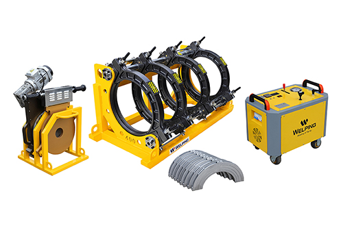 ماكينة لحام تناكبي (لحام أنابيب بلاستيك قطر 160 إلى 400مم)