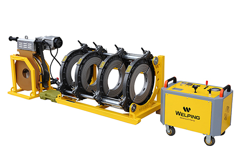 ماكينة لحام تناكبي (لحام مواسير بلاستيك قطر 180 إلى 450مم)