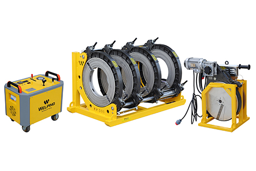 ماكينة لحام تناكبي (لحام مواسير بلاستيك قطر 180 إلى 500مم)