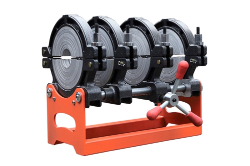 ماكينة لحام تناكبي يدوية (لحام أنابيب بلاستيك قطر 63 إلى 200مم)