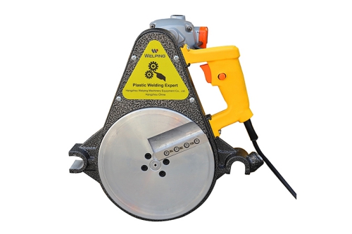 ماكينة لحام تناكبي يدوية (لحام أنابيب بلاستيك قطر 63 إلى 200مم)