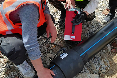 ماكينة لحام بالصهر الكهربائي/ آلة لحام الكتروفيجن، سلسلة K/F (لحام مواسير بلاستيك قطر 20 إلى 1000 مم)