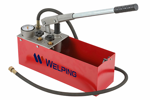 مضخة اختبار هيدروستاتيكية يدوية للمواسير، RP50 / RP50S