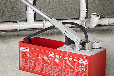 مضخة اختبار هيدروستاتيكية يدوية للمواسير، RP50 / RP50S