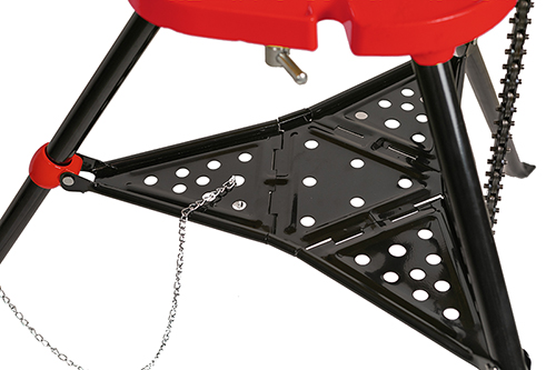 حامل ترايبود ثلاثي القوائم/ ملزمة الأنابيب ذات سلسلة لربط الأرجل، سلسلة H401